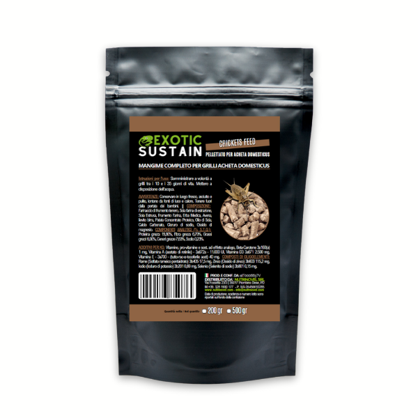 CRICKETS FEED: Mangime per grilli