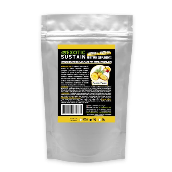 MANGIME COMPLEMENTARE PER RETTILI - Gusto Ananas | EXOTIC SUSTAIN