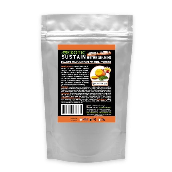 MANGIME COMPLEMENTARE PER RETTILI - Gusto Mango| EXOTIC SUSTAIN