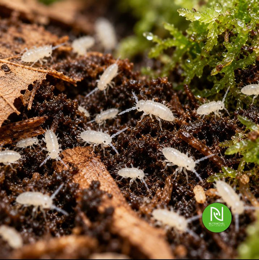Collemboli Tropicali – Microfauna per Terrari Bioattivi | NUTRINOVEL